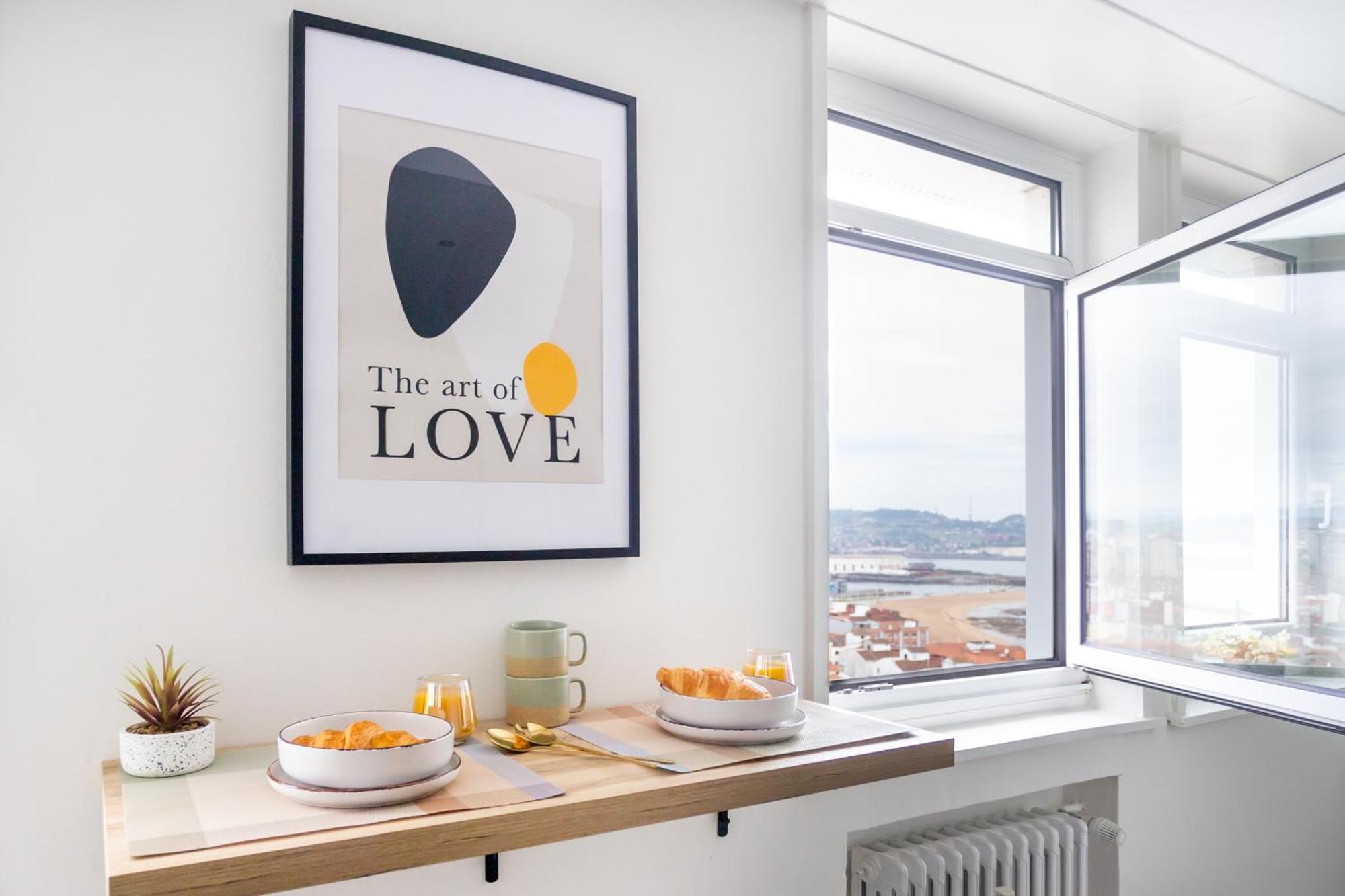 Gijon Cielo Apartment Bagian luar foto